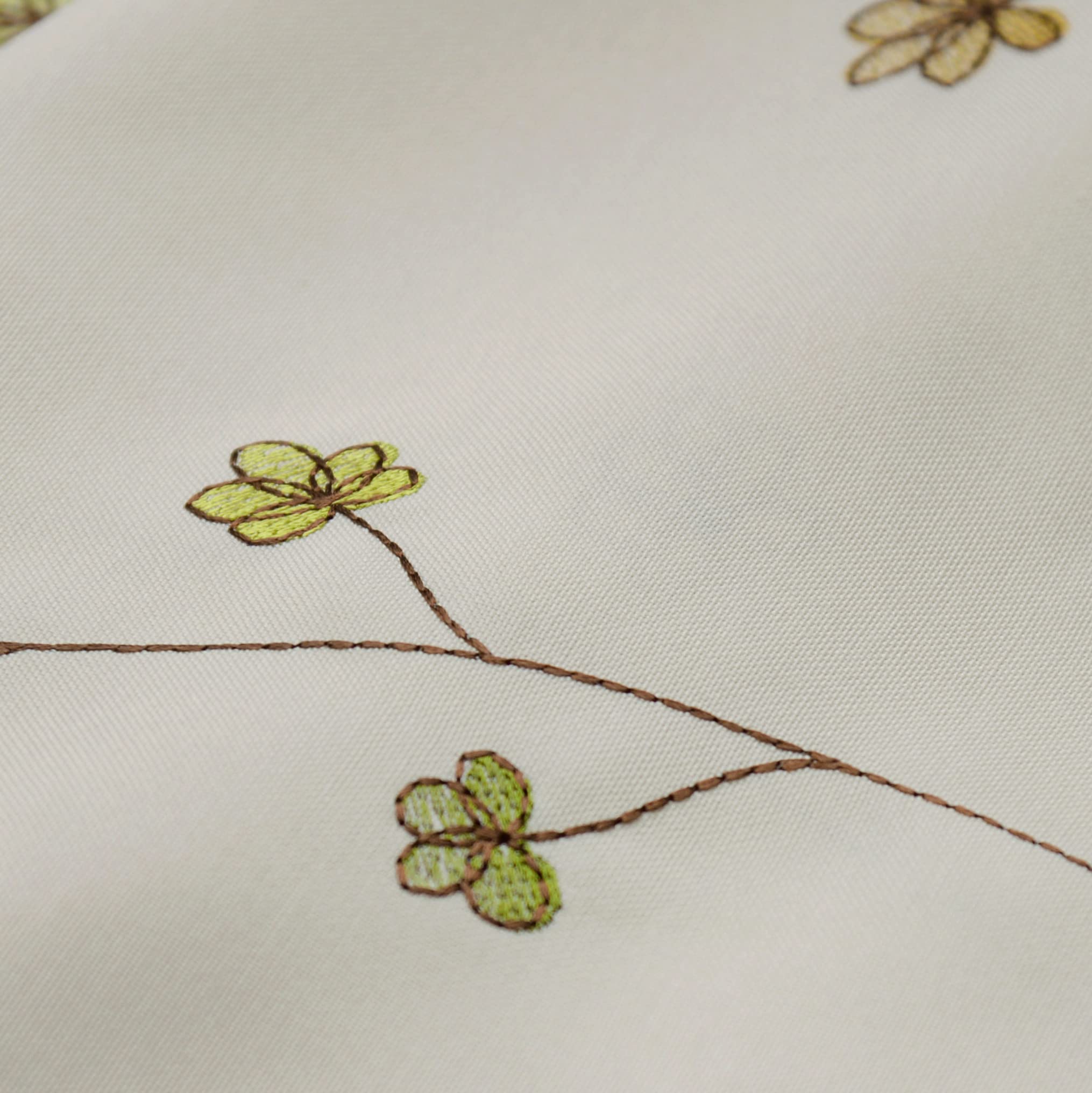 Amazon｜春夏葉っぱ柄刺繍のれん日本式ロング暖簾ML320 (葉っぱ
